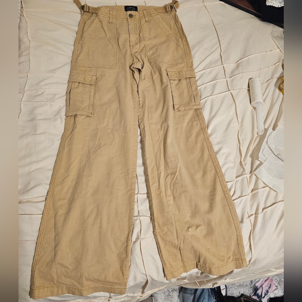 Sanctuary Womens Khaki Cargo Pants